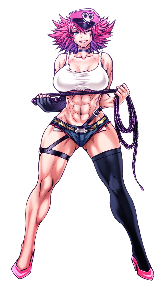 Poison - , Art, Strong girl, Poison, Street fighter, Anime, Anime art, Longpost