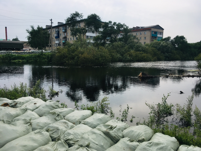 Пока горит Сибирь -  часть ЕАО тонет - Амур, Вода, Еао, Наводнение, Длиннопост, Еврейская автономная область