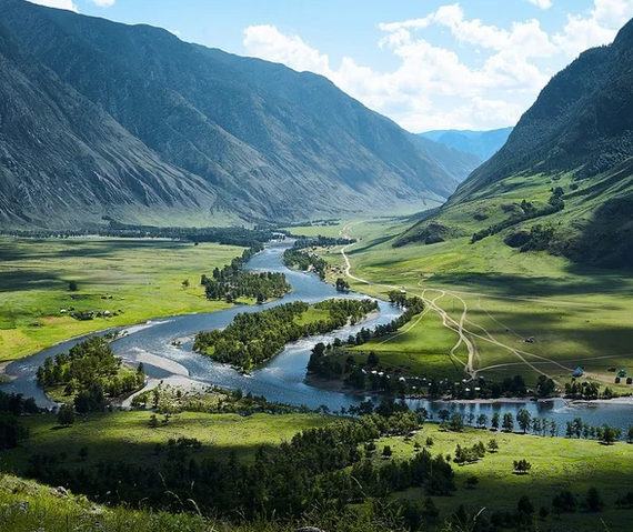 Valley of the Chulyshman River - Nature, The science, news, Facts, media, Longpost, Media and press