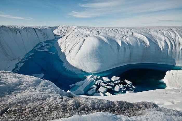 What is the danger of melting glaciers in Greenland - Greenland, , Ecology, Weather, Climate, Melting glaciers, Warming, Glacier