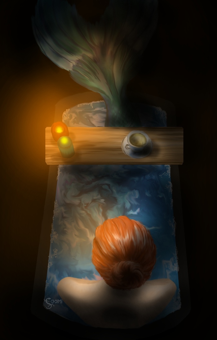 the little Mermaid - Creation, Art, Mermaid