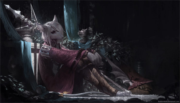 freya - Furry, Art, Bubblewolf, Rat, Final Fantasy