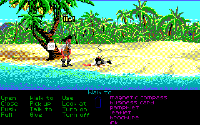 The Secret of Monkey Island. Part 2 - My, 1990, Passing, Monkey Island, Lucasfilm Games, DOS games, Quest, Retro Games, Computer games, Longpost