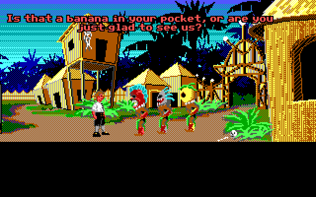 The Secret of Monkey Island. Part 2 - My, 1990, Passing, Monkey Island, Lucasfilm Games, DOS games, Quest, Retro Games, Computer games, Longpost