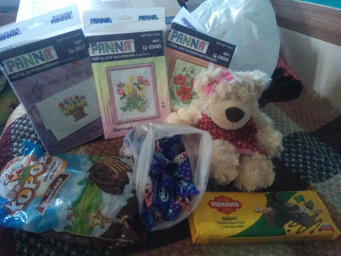 Мягкий обмен СПб-Муром! Восторг и счастье! Обмен подарками, Мягкий обмен, Тайный Санта, Конфеты, Санкт-Петербург, Муром, Радость, Длиннопост