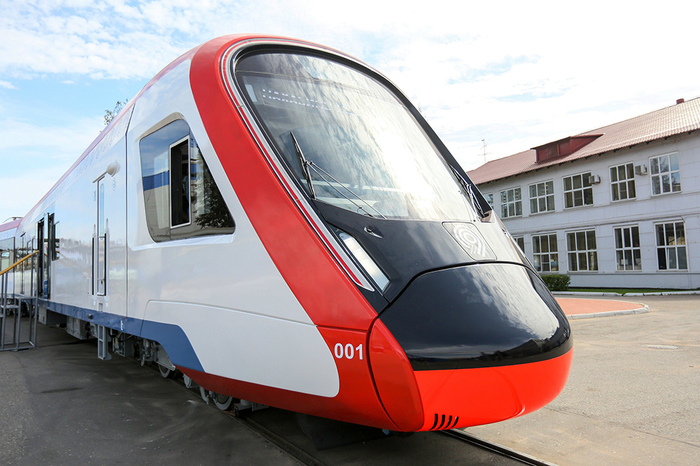 New Ivolga trains to enter MCD routes at the end of 2019 - Oriole, A train, Technologies, Moscow, Russia, news, Russian Railways, Railway carriage, Video, Longpost
