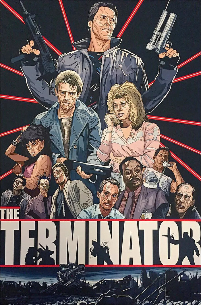 The Terminator, 1984 ,  ,  ,  , , , , ,  