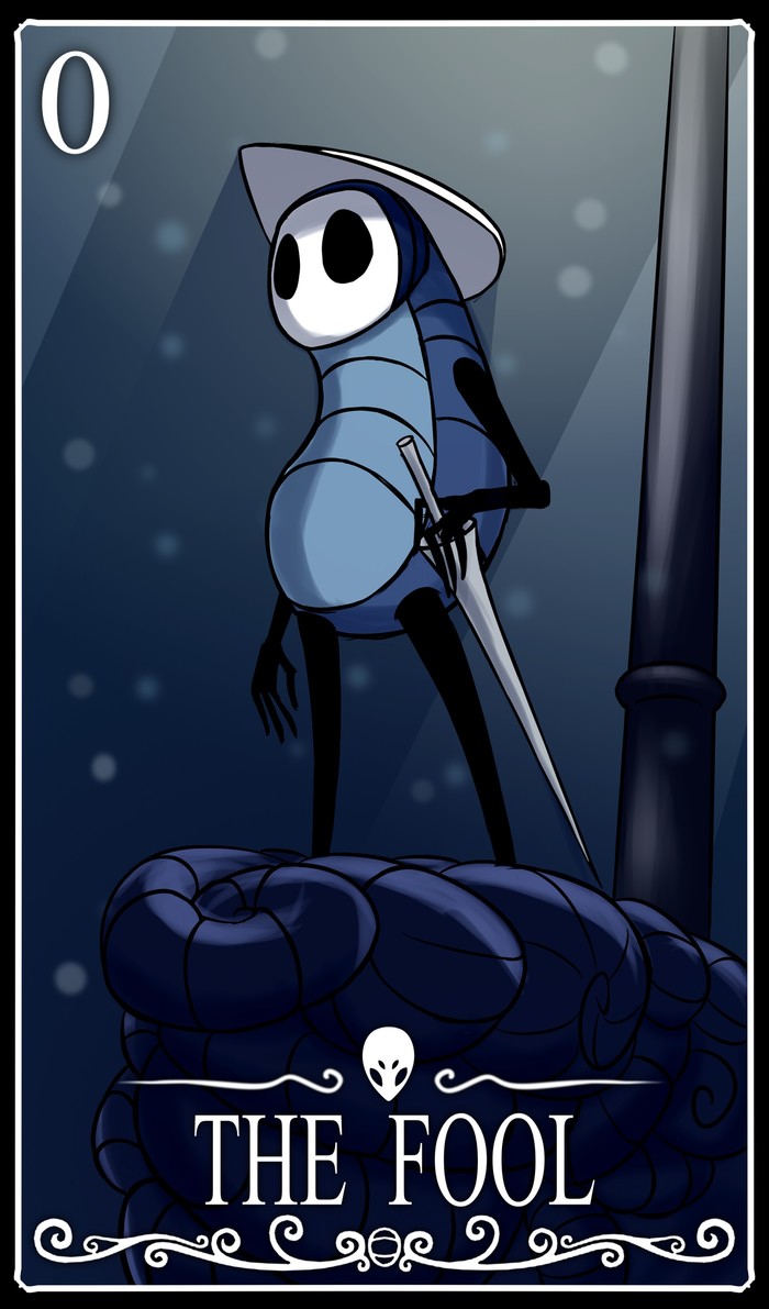 Hollow Knight style tarot cards - Hollow knight, Longpost, Tarot cards