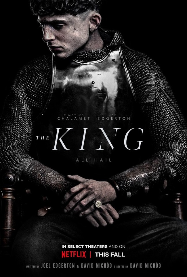 Timothee Chalamet as King Henry V in first poster for Netflix historical drama The King - Story, England, King, Historical film, Timothee Chalamet, Robert Pattison