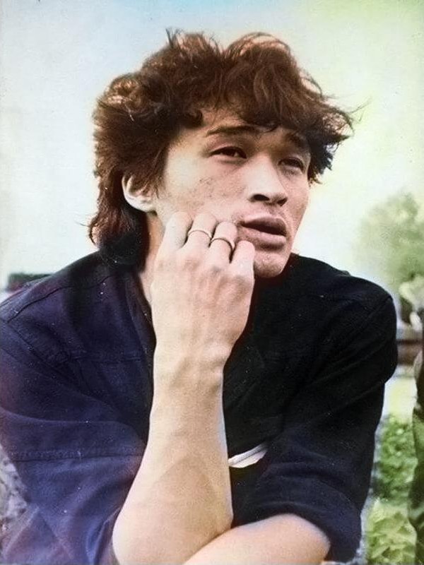 Coloring photos of Viktor Tsoi - Choi, Viktor Tsoi, Tsoi is alive, , Colorization, Longpost