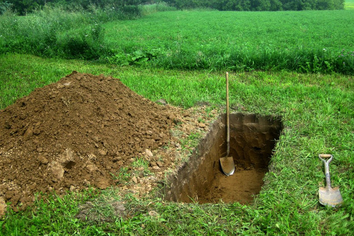 Unknown people unearthed a grave in the Ufa region - Grave, Cemetery, Bury, Crime, Russia, Bashkortostan, Gravedigger