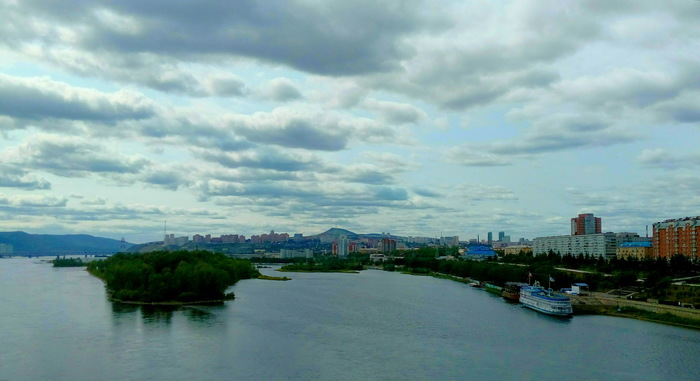 When there is clean air in Krasnoyarsk - My, Krasnoyarsk, Air