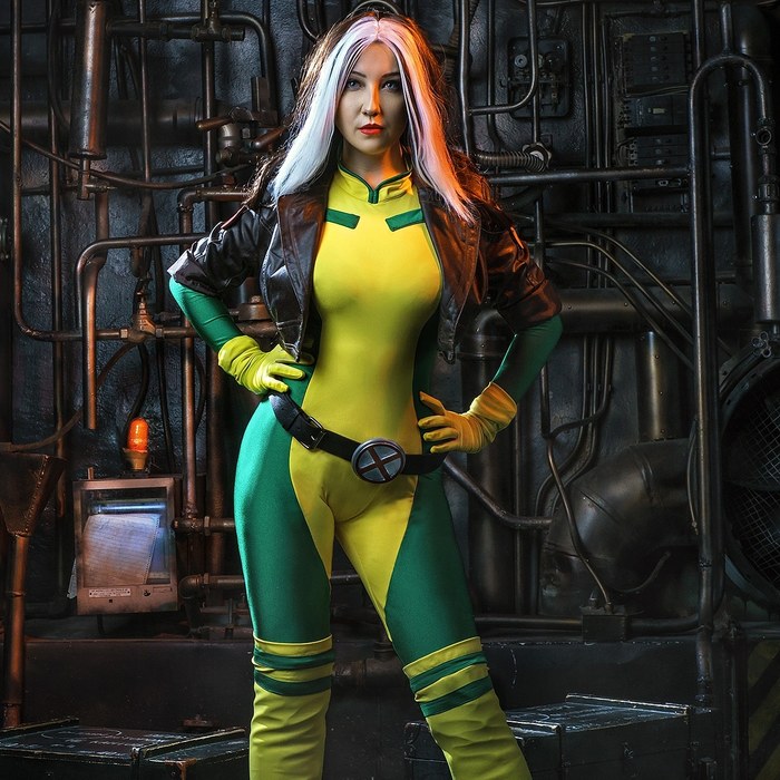 Cosplay on Rogue from the X-Men universe! - My, X-Men, , Cosplay, Longpost, Rogue (X-Men)