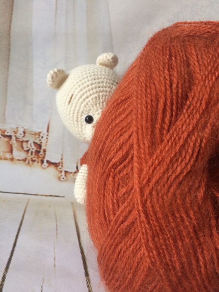 Meet Freddie Bear. - My, Crochet, Knitted toys, Needlework without process, Hook, Hobby, Longpost