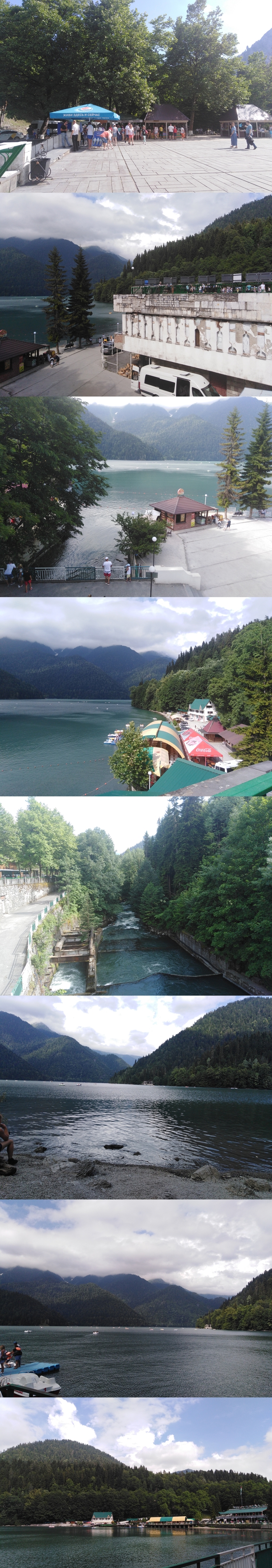 Ritsa - My, Lake Ritsa, Abkhazia, The photo, Longpost