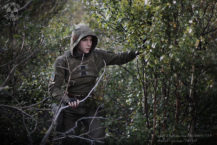 Stalker, suit Dawn - My, Stalker, Cosplay, Girls, Military, With your own hands, Artel Traveler, Girls and Guns, Longpost