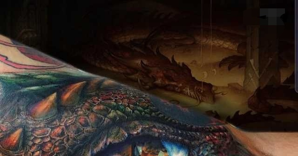 ядерный дракон на руку. Numine dragon adventures. тату дракон на фоне леса, гор, моря. бумажные драконы на руку.