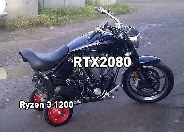 I will save on the process - AMD, AMD ryzen, Rtx 2080, Pair, IT humor