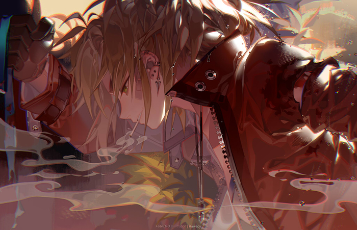 Mordred (F/A) - Аниме, Арт, Anime Art, Fate, Fate Apocrypha, Mordred, Kawacy