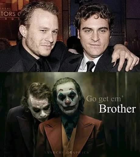 Ask them, bro! - Joker, Movies, DC, Heath Ledger, Joaquin Phoenix, Dc comics