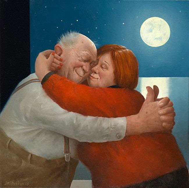 Художник Marius van Dokkum - Арт, Рисунок, Подборка, Пожилые, Marius Van Dokkum, Длиннопост