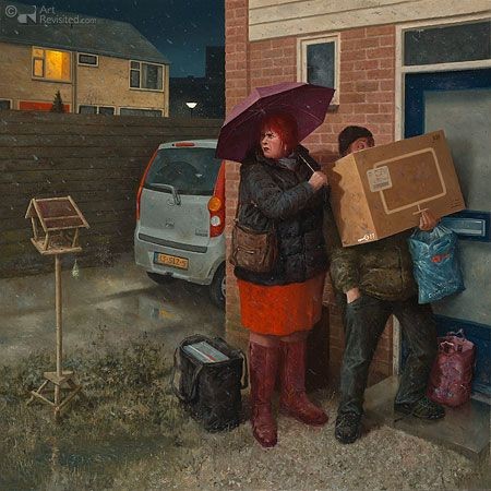 Художник Marius van Dokkum - Арт, Рисунок, Подборка, Пожилые, Marius Van Dokkum, Длиннопост