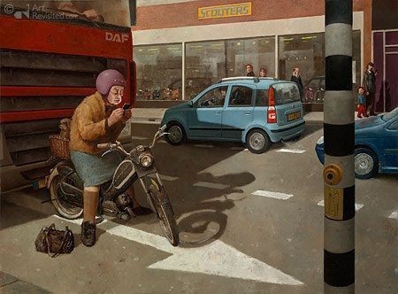 Художник Marius van Dokkum - Арт, Рисунок, Подборка, Пожилые, Marius Van Dokkum, Длиннопост