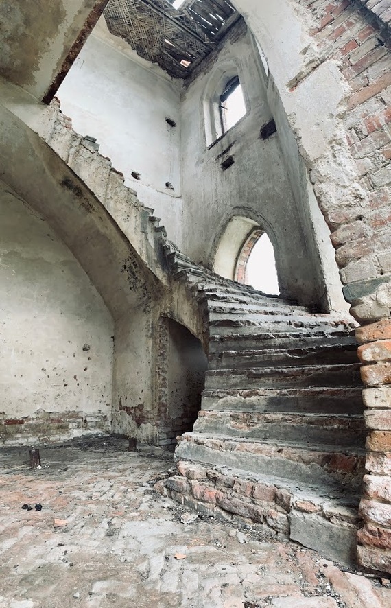 Kircha Schaefer - My, Church, Germans of the Volga Region, Ruins, Longpost