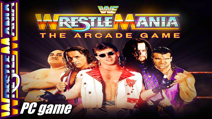 WWF WrestleMania The Arcade Game - original arcade version on PC - My, WWF, , Video, Arcade games