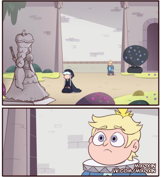Star vs. the Forces of Evil Comic (Let Go) - Star vs Forces of Evil, Cartoons, Comics, Sadness, Moon Butterfly, Longpost, River Butterfly