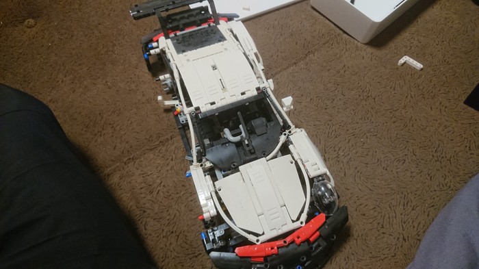 Разборка сета 42096 Porsche 911 RSR - LEGO, Моё, Длиннопост, Porsche, LEGO technic