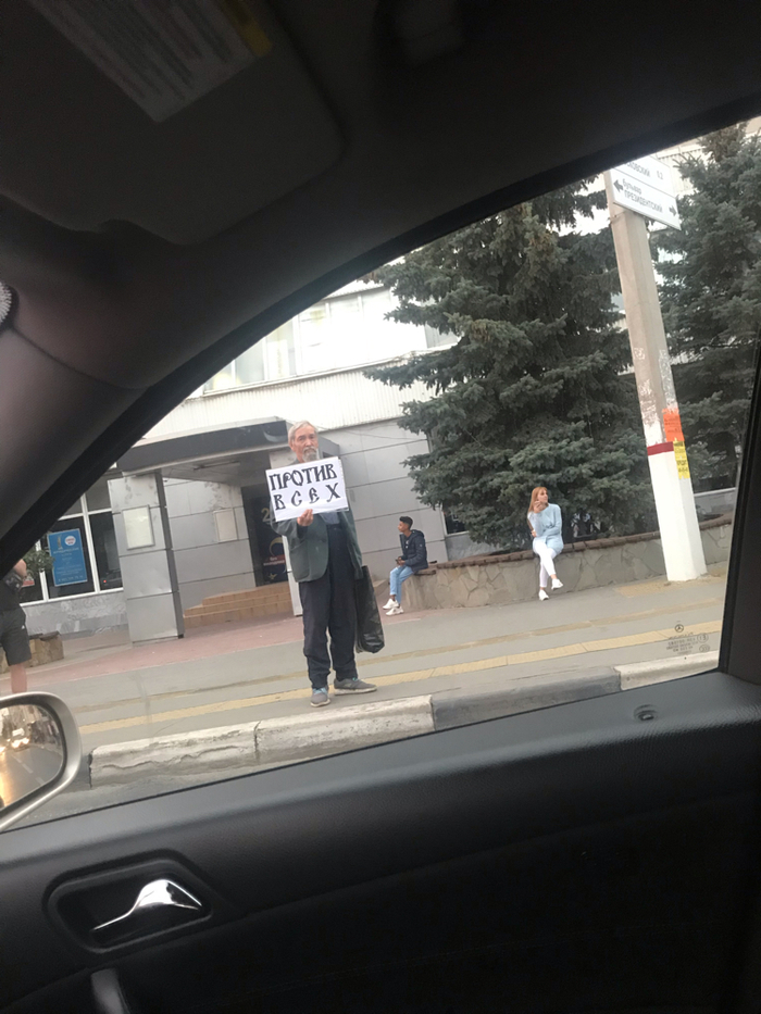 Single picket - My, Picket, Cheboksary, Elections