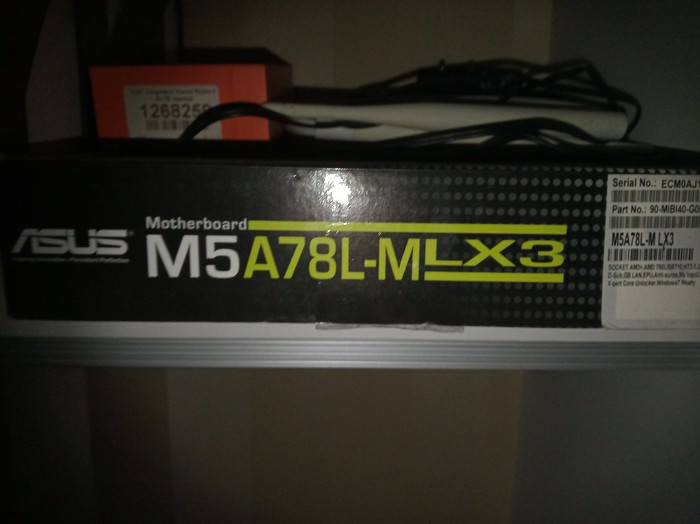 Fx-8320e и M5A78L-M LX3 - Моё, AMD FX 8320, M5a78l-m, AMD