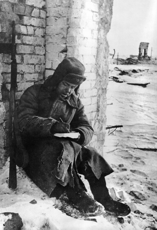 Georgy Zelma. Stalingrad. December 1942 - Stalingrad, the USSR, The Great Patriotic War, Longpost