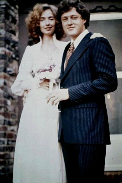 Wedding photo - Bill clinton, Clinton, Retro