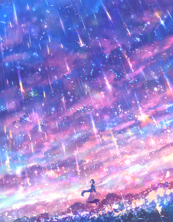 Sky and Beyond , Anime Art, Original Character, Sakimori, , , , Pixiv, 
