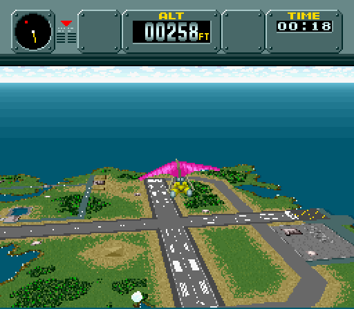 Pilotwings - Моё, 1990, Консольные игры, SNES, Nintendo, Обзор, Ретро-Игры, Игры, Авиасимулятор, Длиннопост