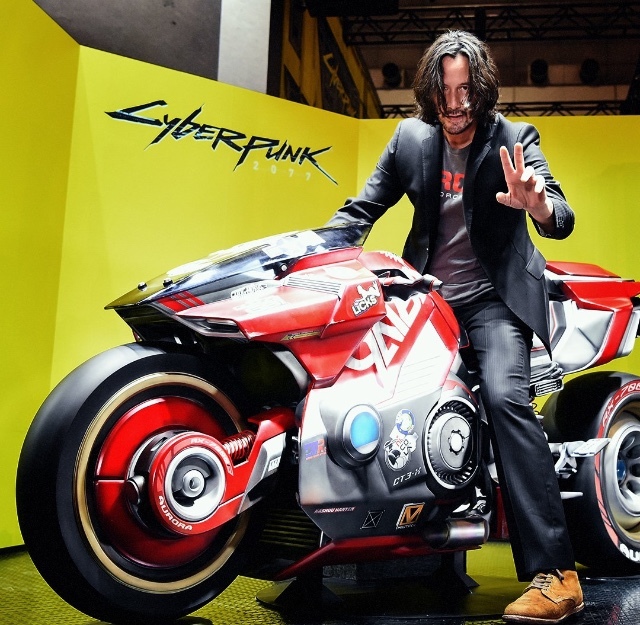 So breathtaking - Keanu Reeves, Hideo Kojima, Cyberpunk 2077, TGS, Longpost