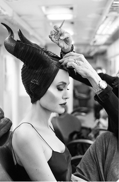 Disney showed how they make Maleficent out of Jolie. - Movie heroes, Maleficent, Angelina Jolie, Makeup, Video