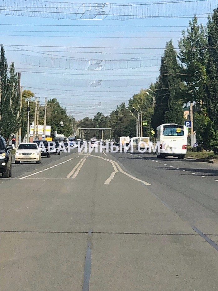 Omsk, marking for the arrival of Putin - Omsk, Don't try to leave Omsk