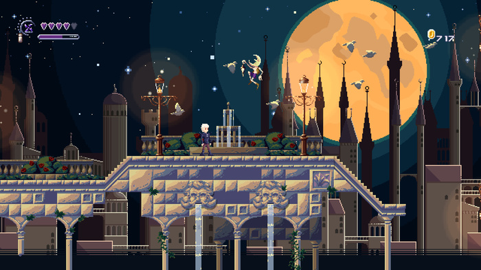 Kingdom Shell интерфейсы - Моё, Metroidvania, Platformer, Ретро-Игры, Gamedev, Инди, Pixel Art, Пиксель, Гифка, Платформер