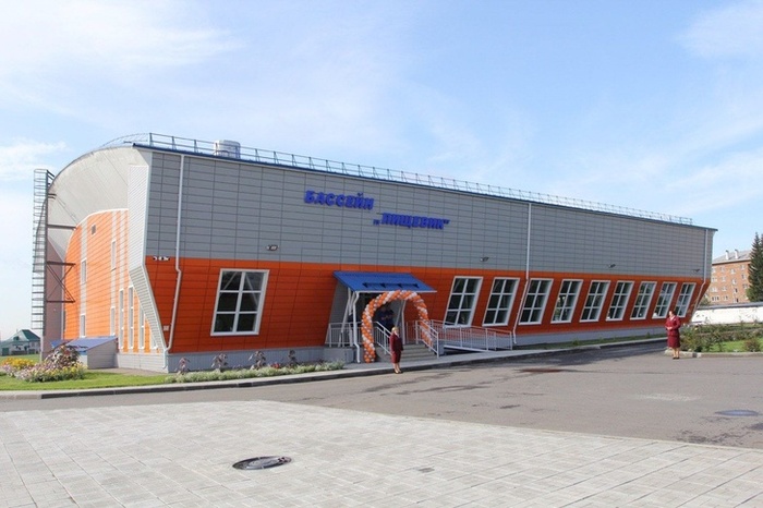 В Мариинске Кемеровской области ввели в строй новый спортивный комплекс Бассейн, Спорт, Россия, Мариинск, Длиннопост