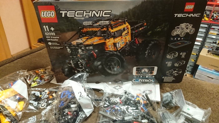 Набор 42099 - Extreme Off-Roader LEGO Technic, LEGO, Внедорожник, Радиоуправление, Длиннопост