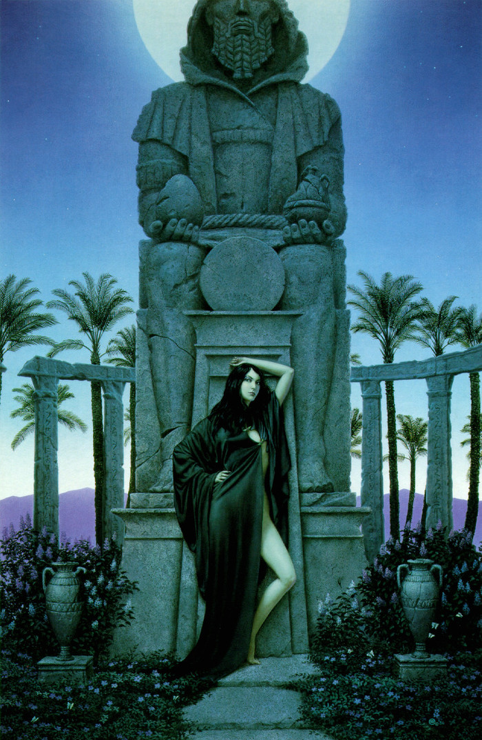 MICHAEL WHELAN - Ретро, Michael Whelan, Длиннопост, Арт, Подборка, Майкл уэлан