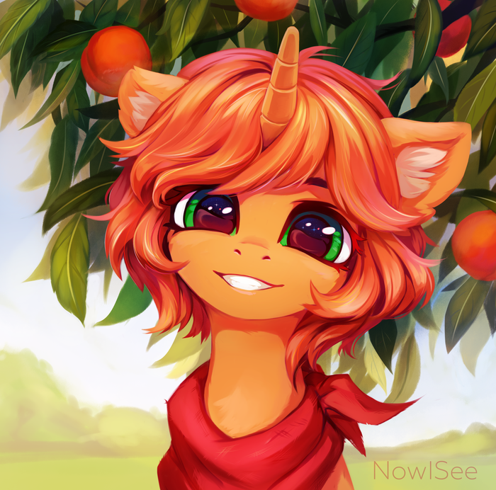 Peach My Little Pony, Original Character, Inowiseei