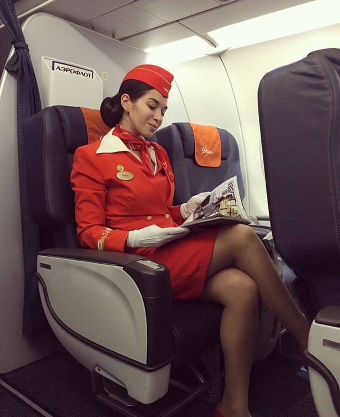 Стюардессы Стюардесса, Красивая девушка, Девушки, Аэрофлот, Униформа, Фотография, Длиннопост