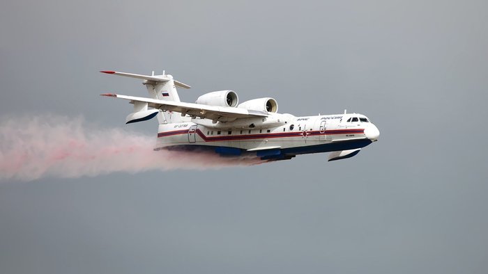Jet amphibian.Be-200 - Firefighting aircraft, , Longpost, Be-200