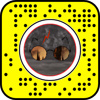 Cool lens for Snapchat - My, Snapchat, Harry, Harry Potter, Potter addicts