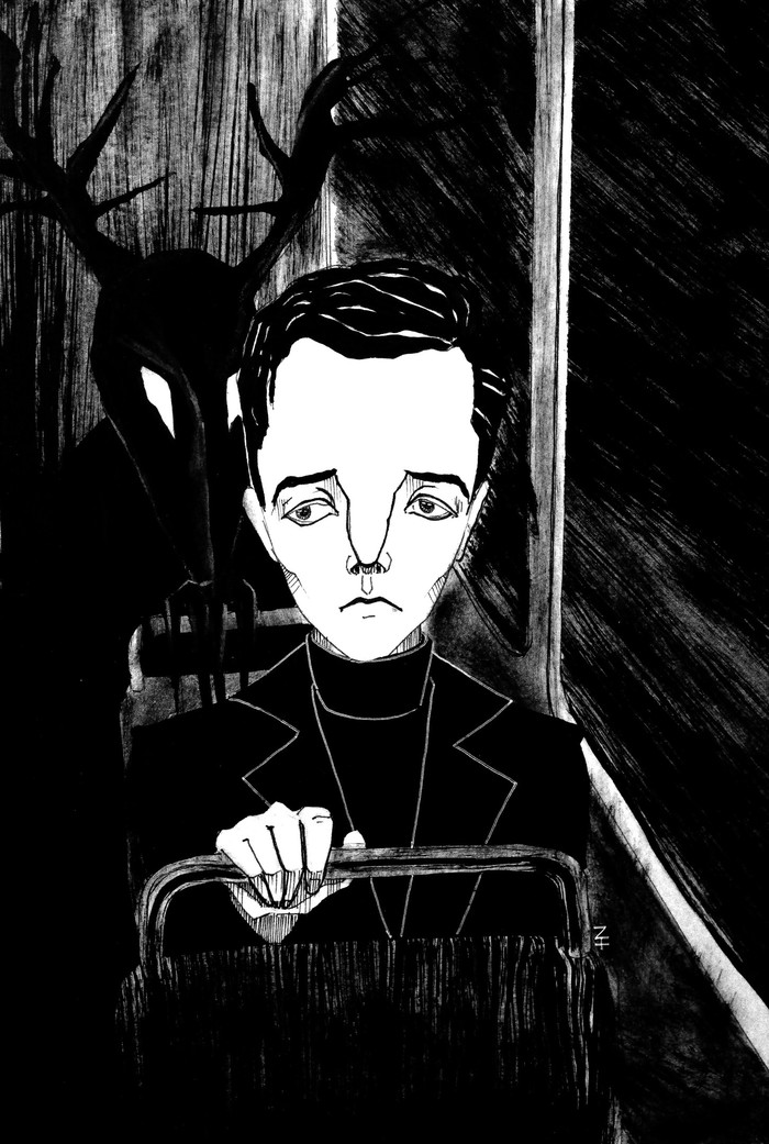 "Ночной гость."