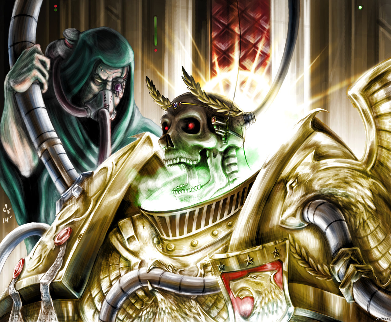 Император человечества, Warhammer 40k, Золотой трон, Император человечества...